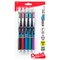 EnerGel RTX Retractable Liquid Gel Pen, (0.5mm) Needle Tip, Fine Line, Assorted Ink (A/B/C/D/V) 5-Pk